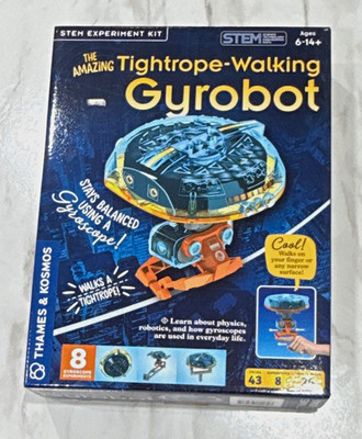 Thames & Kosmos Amazing Tightrope-Walking Gyrobot STEM Experiment Kit MPN 620302