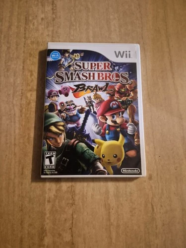 Super Smash Bros Brawl Nintendo Wii Complete CIB
