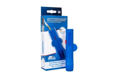 WEICON Tools Round Cable Stripper No. 13 / Stripper for Round and Moisture-pr...