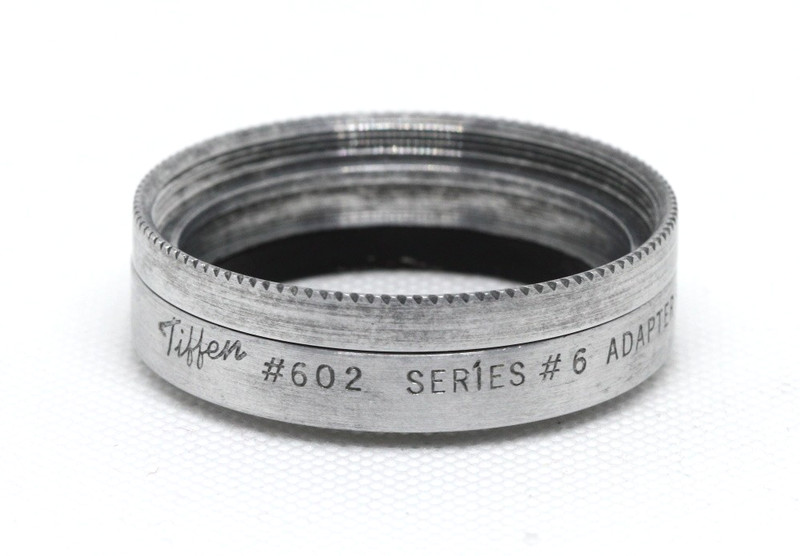 Tiffen Series 6, #602, 40.5mm Threaded Adapter Biotar, Angulon, Triotar, etc.