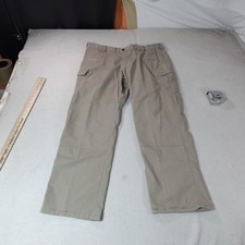 5.11 Tactical Pants Mens 40x34 Khaki Cargo Ripstop Hiking Outdoor Workwear Pant