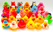 31 Assorted Colorful Small Rubber Ducks