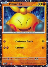 Makuhita (Cosmos Holo) 068 Promo ME: Mega Evolution Promo Pokemon Near Mint