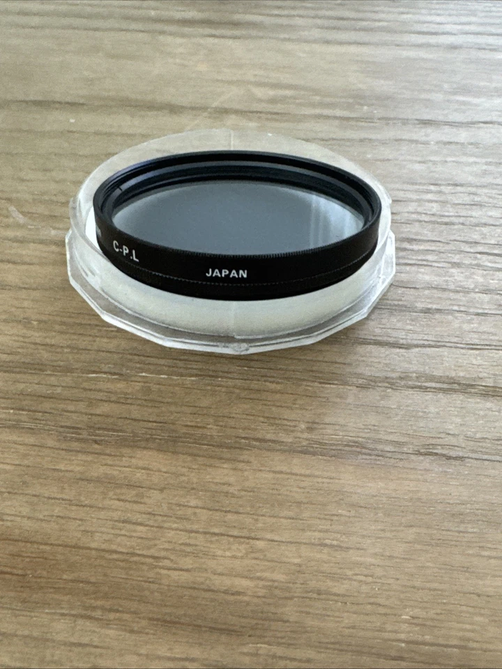 Quantaray 58mm Lens Filter 52mm CPL Circular Polarizer Japan - Image 3 of 4