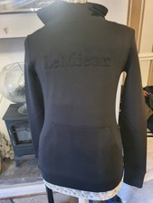 le mieux bluza z kapturem jeździecka nowa czarna figurka dopasowana rozmiar 6