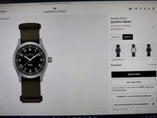 Hamilton Khaki Field Quartz Watch 38mm / Excellent Condition 6