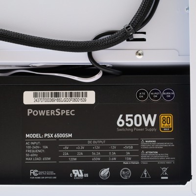 PowerSpec G718 AMD Ryzen 7 7700 RTX 4060 Ti 32GB DDR5 RAM 1TB SSD