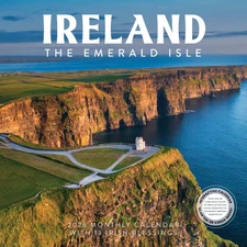 Ireland Calendar 2026 | 12" x 24" 12 Month Calendar | Marble City Press