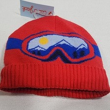 Cat jack retro ski goggle beanie size youth