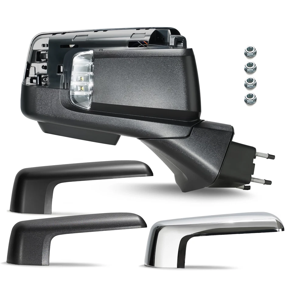 Right Side Mirror w/ Camera w/ BSD For 2019-2025 Chevy Silverado 1500 16 Pins - Изображение 2 из 4