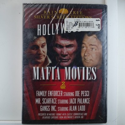 Hollywood's Mafia Movies DVD 2004 2-Disc Joe Pesci Jack Palance Alan Ladd
