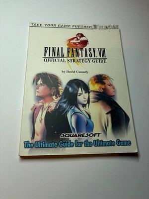 Final Fantasy VIII Official Strategy Guide BradyGames David Cassady 1999 Squares