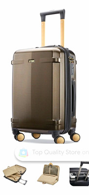 Hartmann Century Deluxe  Carry-On Hardcase Spinner Suitcase TSA Lock Expandable