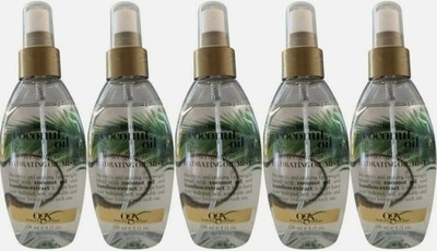 5 OGX Nourishing Coconut Oil Weightless Hydrating Oil Mist 4 fl oz Hair Oil New