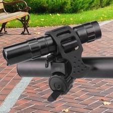 Flashlight Mount Swivel Bicycle Mount Holder Clip Clamp For Flashlight Torch New