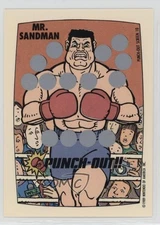 1989 Topps Nintendo Scratch-Off Game Punch Out!! Mr Sandman #10 11to