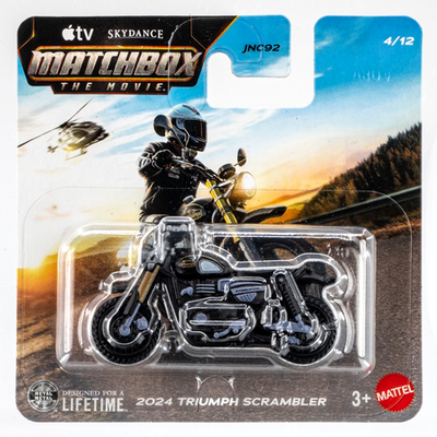 2026 Matchbox The Movie #4 2024 Triumph Scrambler BLACK | FSSC | eBay