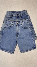 Arizona Lee BOYS DENIM SHORTS Baggy Retro Sz 10 Mid Wash Set Of 2