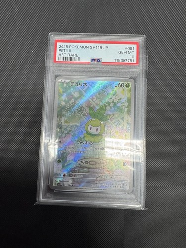 Petilil graded PSA 10 for sale on eBay