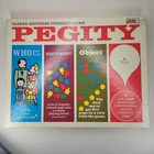 Vintage Parker Brothers Pegity Peg Board Game Family Strategy Classic