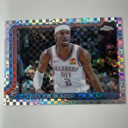 2025-26 Topps Chrome - Shai Gilgeous-Alexander - #141 X-Fractor
