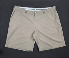 Peter Millar Salem Performance Shorts Mens 42 Gray Stretch