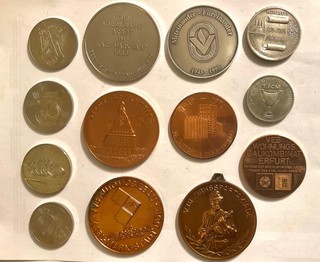 Kleines Lot DDR Medaillen
