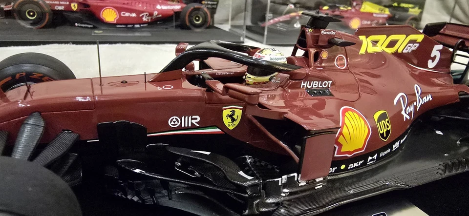 F1 Ferrari SF1000 Sebastian Vettel Tuscany Gp. 2020 1:18 Looksmart - Image 4 of 4