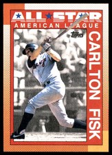 Carlton Fisk 1990 Topps #392 White Sox MLB READ FREE SHIPPING AutographDen