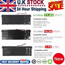 AC14B18J /AC14B8K/AP16M5J Battery For Acer Aspire ES 15 ES1-531 V11 V13 Series