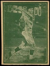 1931 W517 32 Mule Haas Philadelphia EX CLEAN CUT