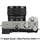 SONY A7C MIRRORLESS CAMERA WITH FE 28-60MM F4-5.6 ZOOM LENS KIT SILVER RRP£2149