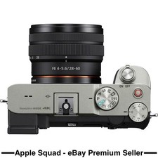 SONY A7C MIRRORLESS CAMERA WITH FE 28-60MM F4-5.6 ZOOM LENS KIT SILVER RRP£2149