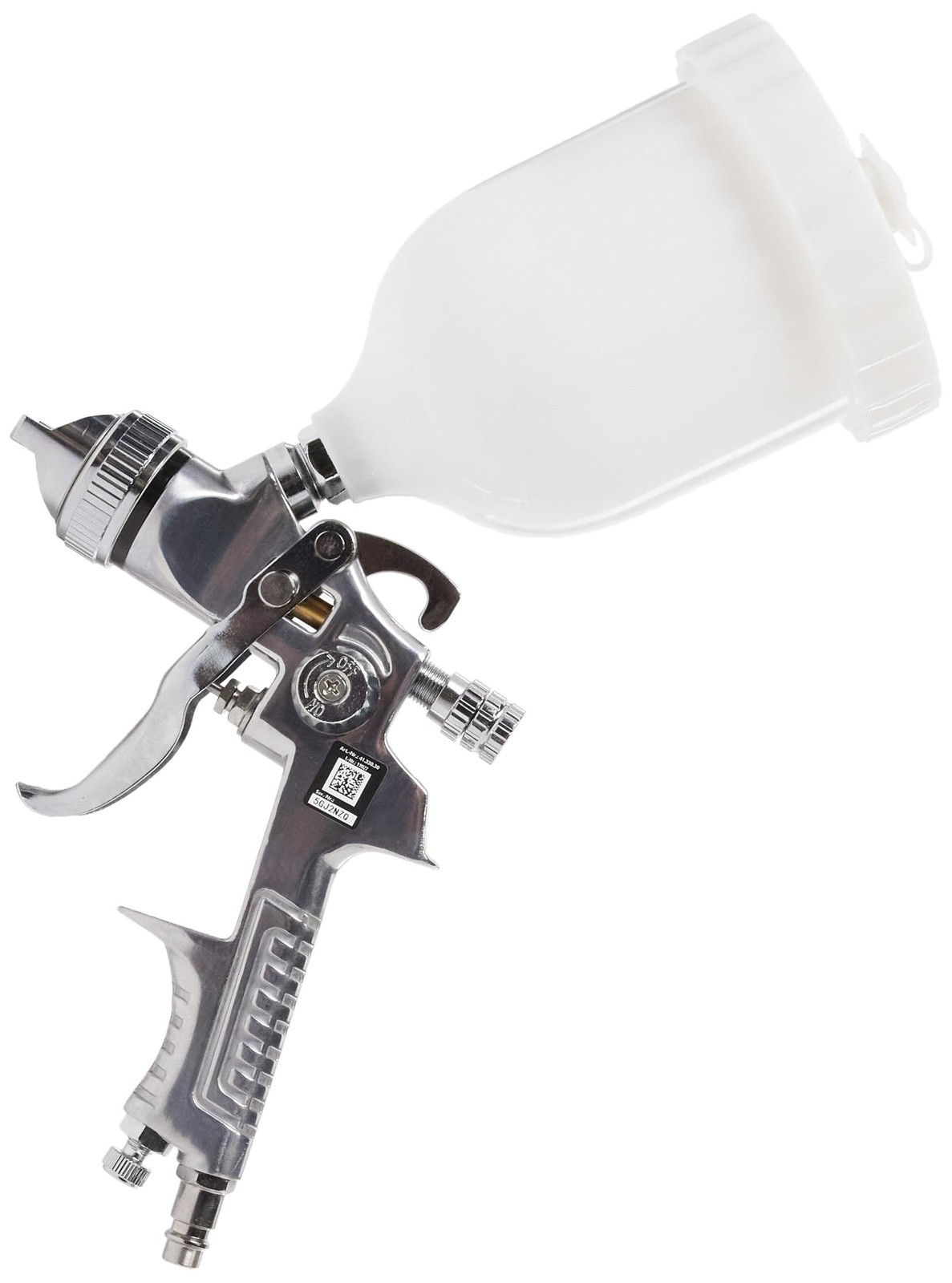 Pistolet à peinture godet anti-coulure pour peindre sans trace les murs