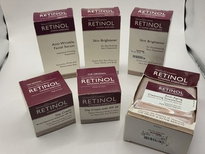 Skincare Cosmetics Retinol Anti-Wrinkle Facial Serum Skin Brightener Cream Lot