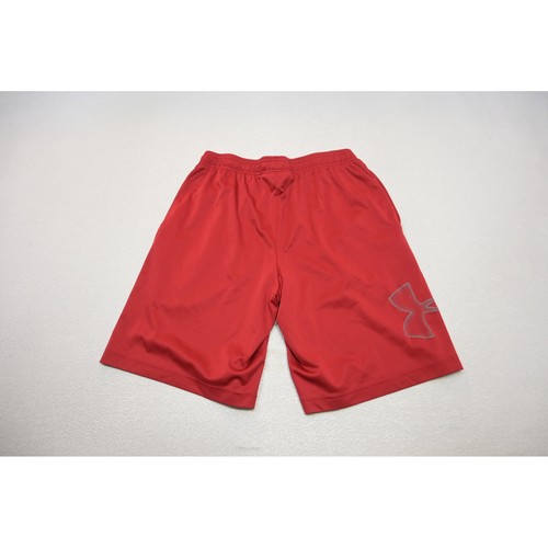 Under Armour HeatGear Basketball Shorts Herren Medium Rot Top Loose Fit Logo - Bild 5 von 6