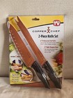 Copper Chef 2 Pc Knife Set 8" Professional Chef Knife & 9" Multi-Purpose Slicer
