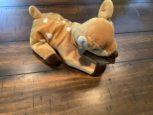 Ty Beanie Baby Whisper RARE RETIRED 1997 Pe Pellets TAG ERROR - Picture 2 of 5