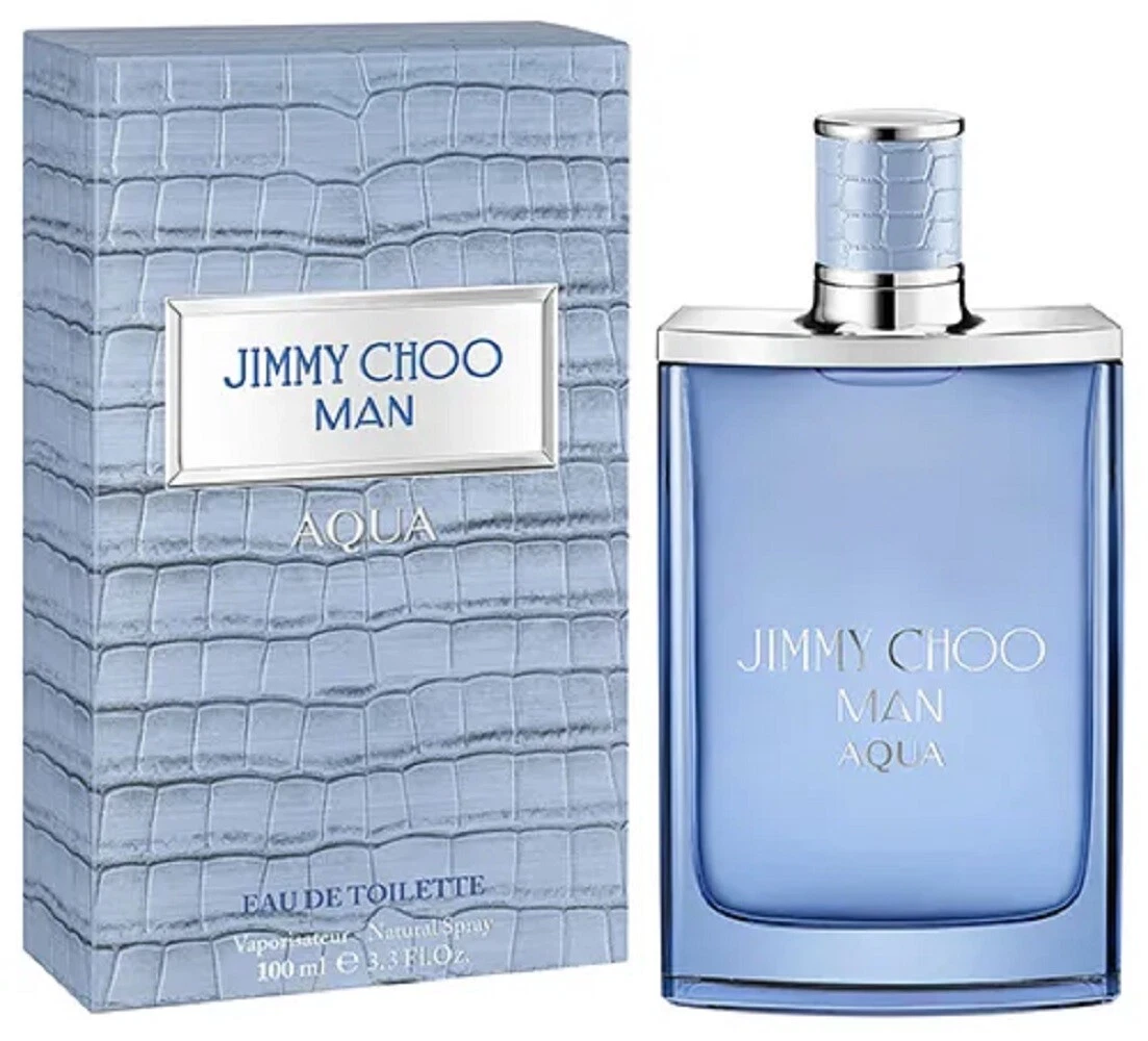 JIMMY CHOO AQUA 3.3 oz 100 ml Eau de Toilette EDT Men Cologne Spray