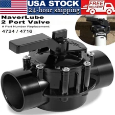 For 4716 Jandy 2-Port 2 to 2-1/2-Inch Positive Seal NeverLube Valve Never Lube