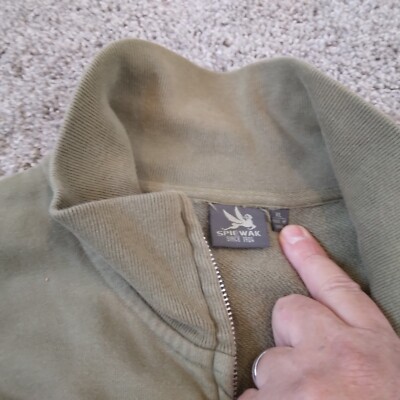 Spiewak Golden Fleece 1904 Full Zip Mens Jacket 100% cotton GUC | eBay