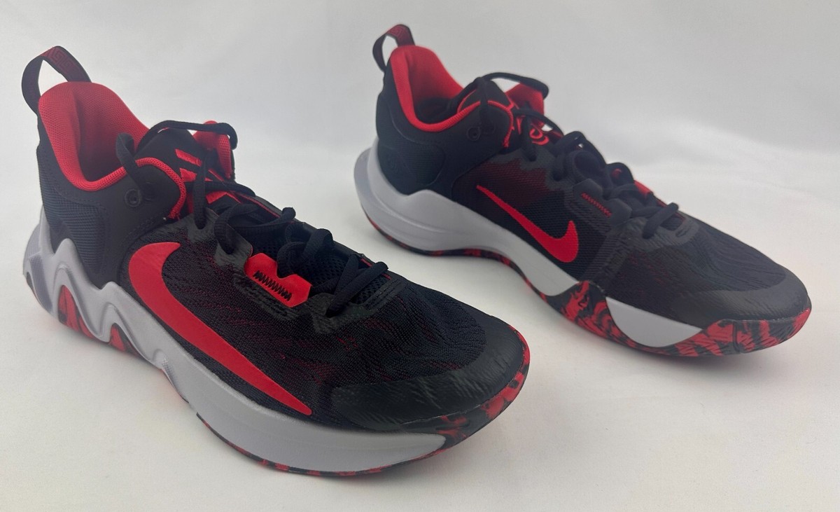 Nike Zoom Giannis Immortality 2 University Red White DO9679-600 Mens Size 7 Nike Giannis Immortality 2 Red Black | Mercari main image 3