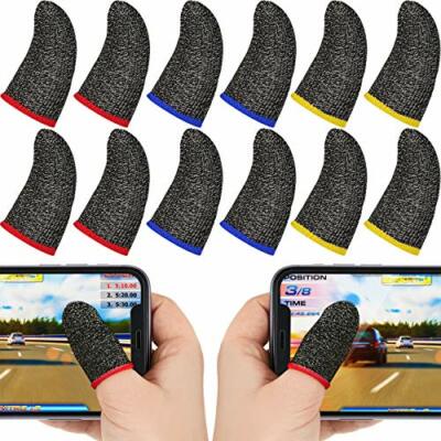 30 Pc Finger Sleeves For Gaming Mobile Game Controllers Finger Thumb Sleeves Set