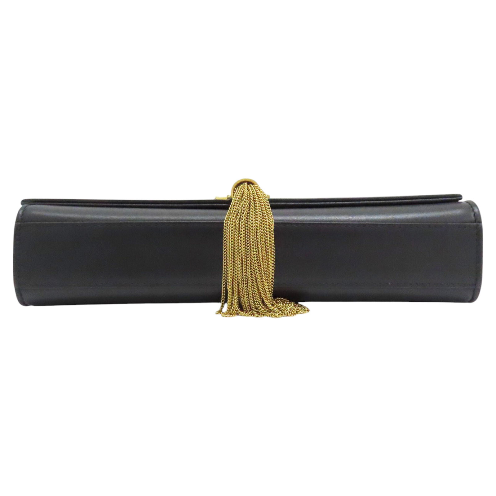 SAINT LAURENT Kate catena tracolla vicino pelle di vitello nero 354119