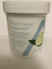 Almay Longwear & Waterproof Eye Makeup Remover Pads, 80 Count Hypoallergenic