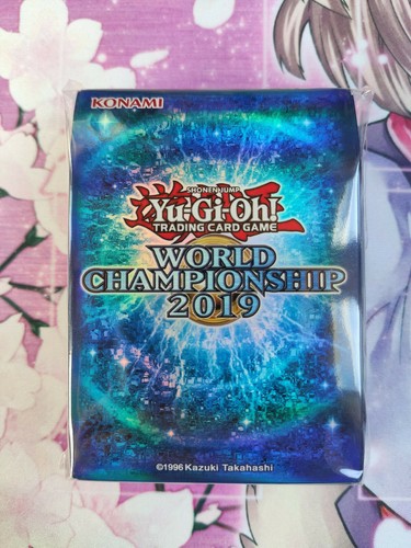 Yu-Gi-Oh! World Championship 2019 Card Sleeves Kartenhüllen OVP Blau Blue - Bild 1 von 2