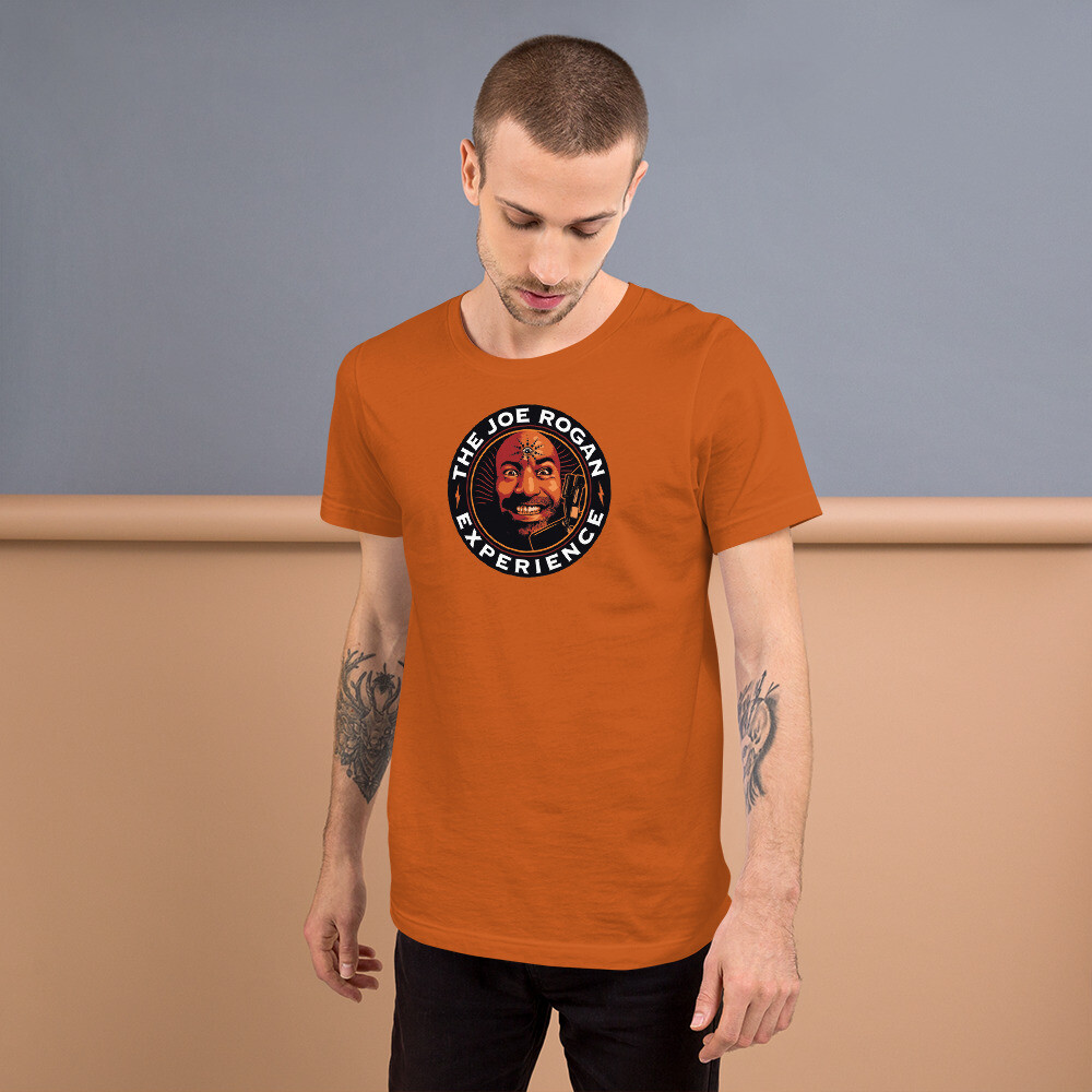Unisex JRE Joe Rogan Experience Burnt Orange Podcast Tee image 6