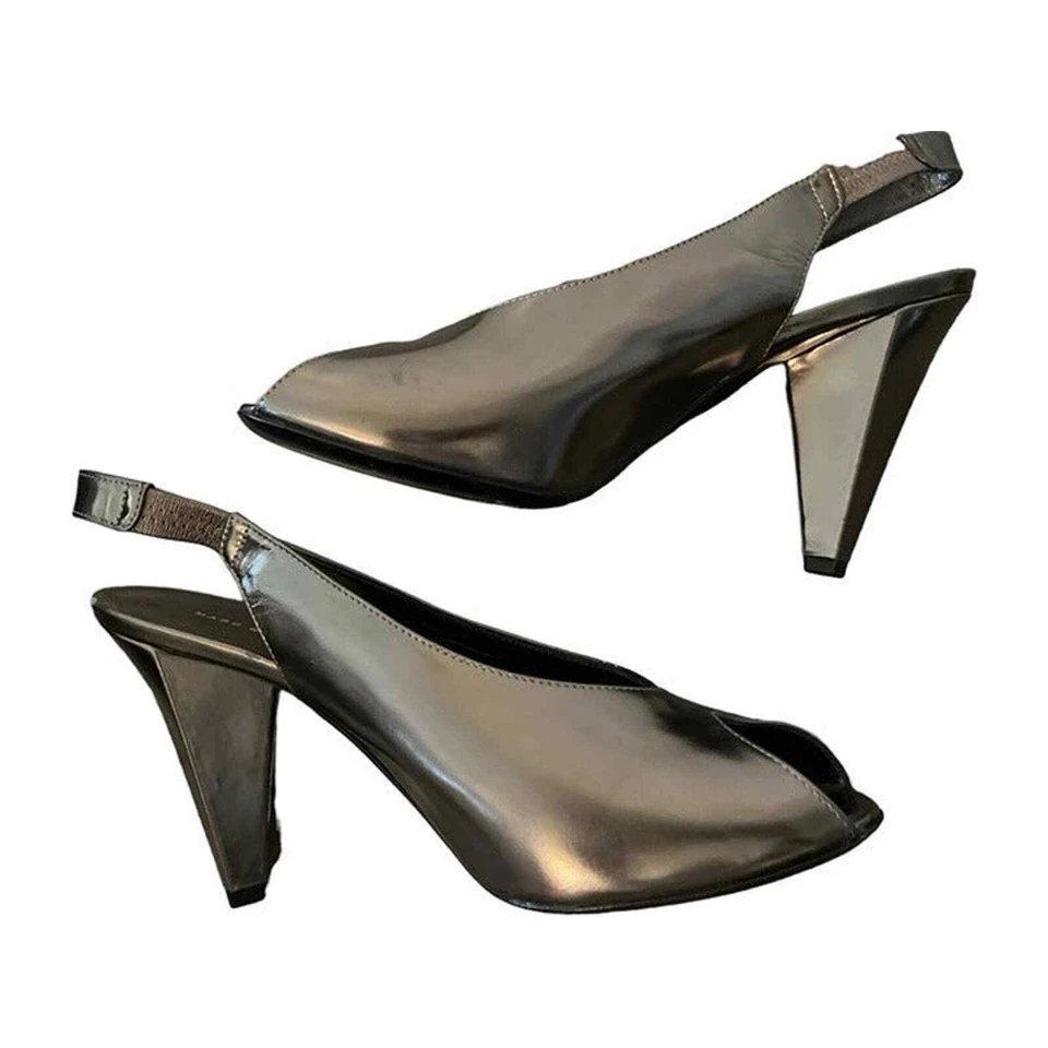 MARC JACOBS PELTRE PEEK TOE SLINGBACKS TALLA 8.5 (38.5) Foto 2 de 4