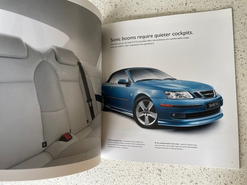 2008 SAAB 93 AERO WAGON CONVERTIBLE COMPLETE MODEL YEAR LINE UP BROCHURE OEM🟠 - Picture 9 of 24