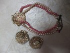 Miriam Haskelle VINTAGE 2 STRAND PIN & IVORY Faux PEARL Choker NECKLACE/ Earring — photo 7